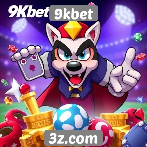 Variedade de jogos disponíveis no 9kbet
